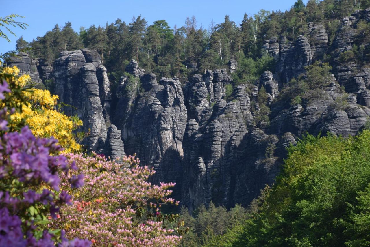 Cosis Ferienwohnung Hohnstein Exteriör bild