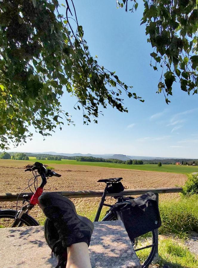 Cosis Ferienwohnung Hohnstein Exteriör bild