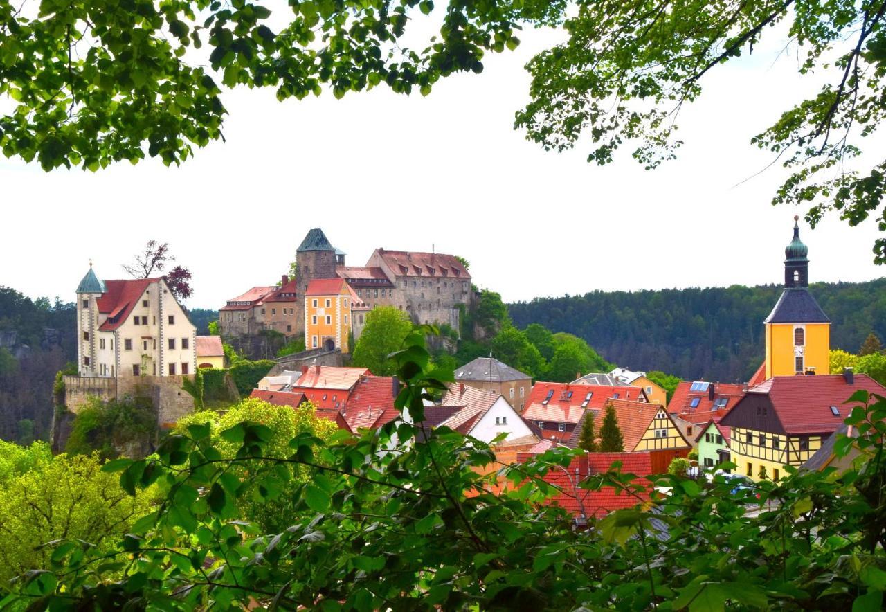 Cosis Ferienwohnung Hohnstein Exteriör bild
