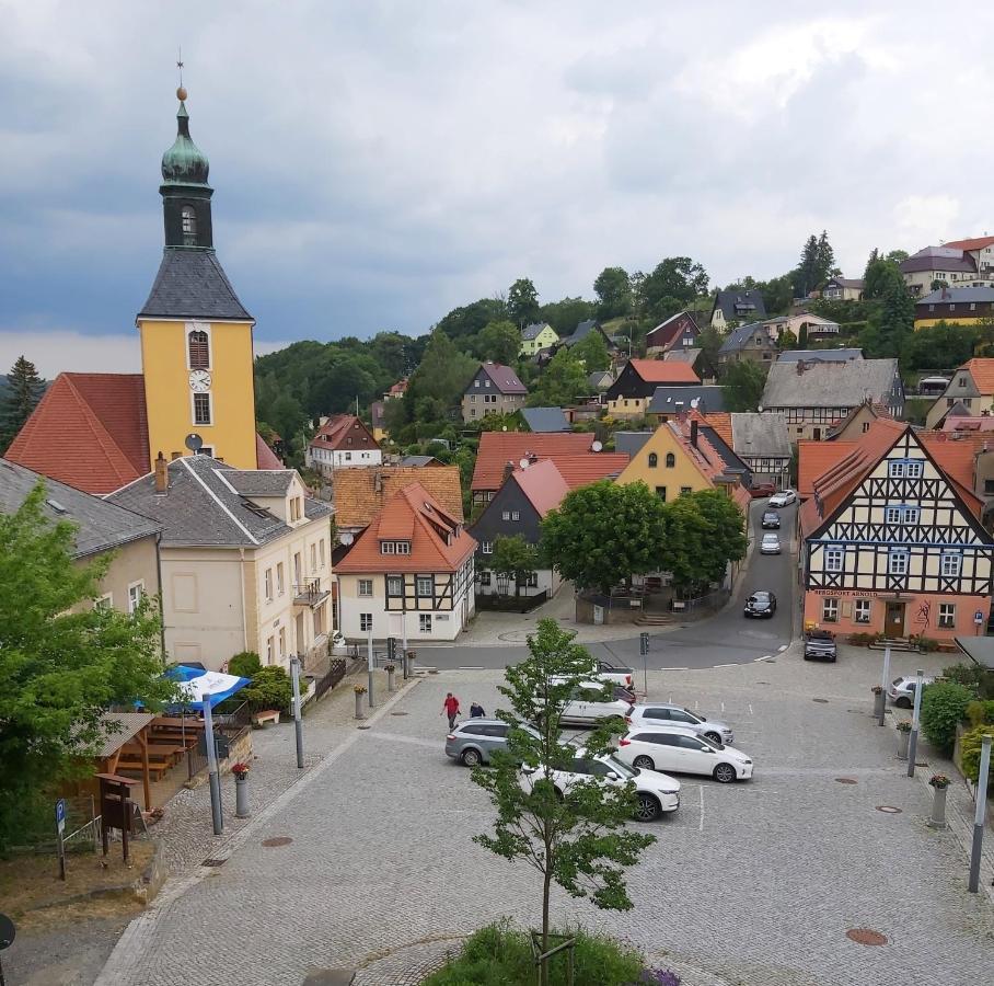 Cosis Ferienwohnung Hohnstein Exteriör bild